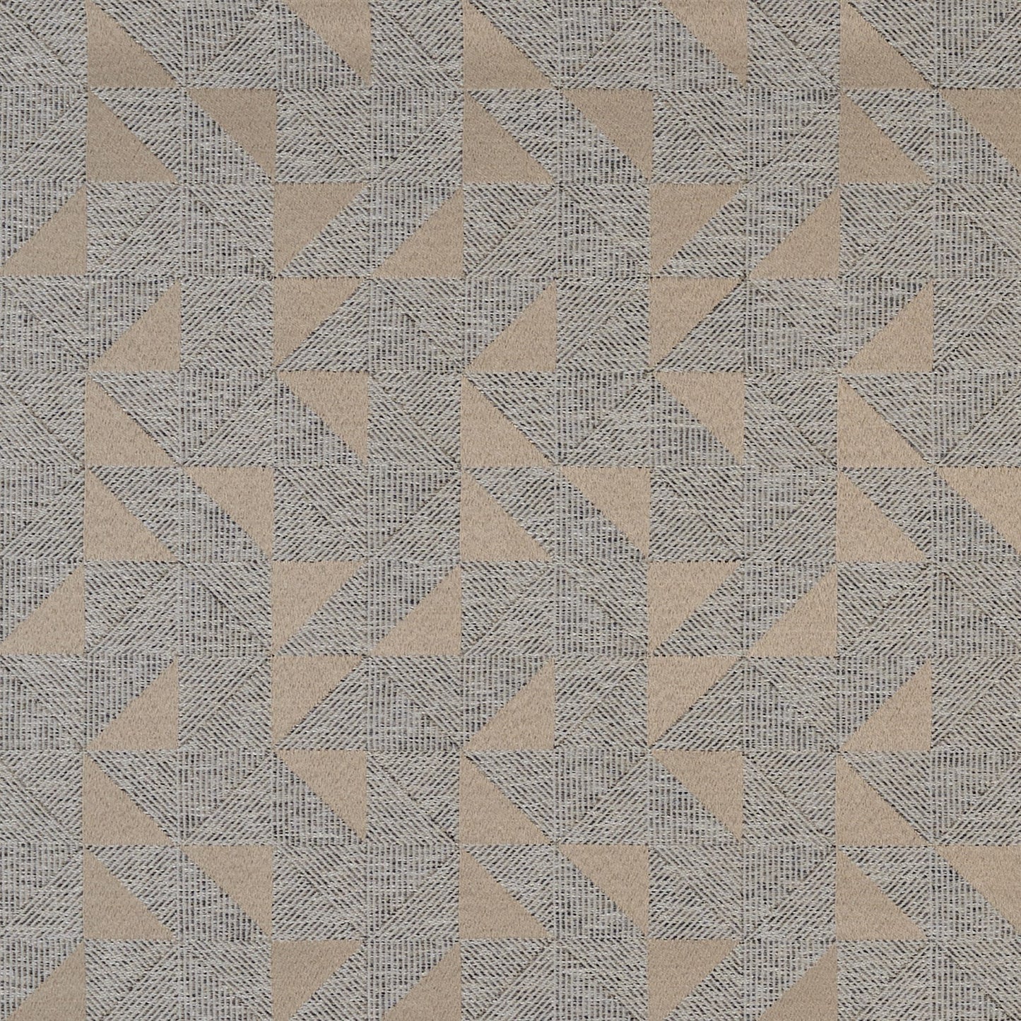 JF Fabrics Crypton AHOY 37 Fabric Geometric Brown, Grey, Black  Woven - 8946537 J8911