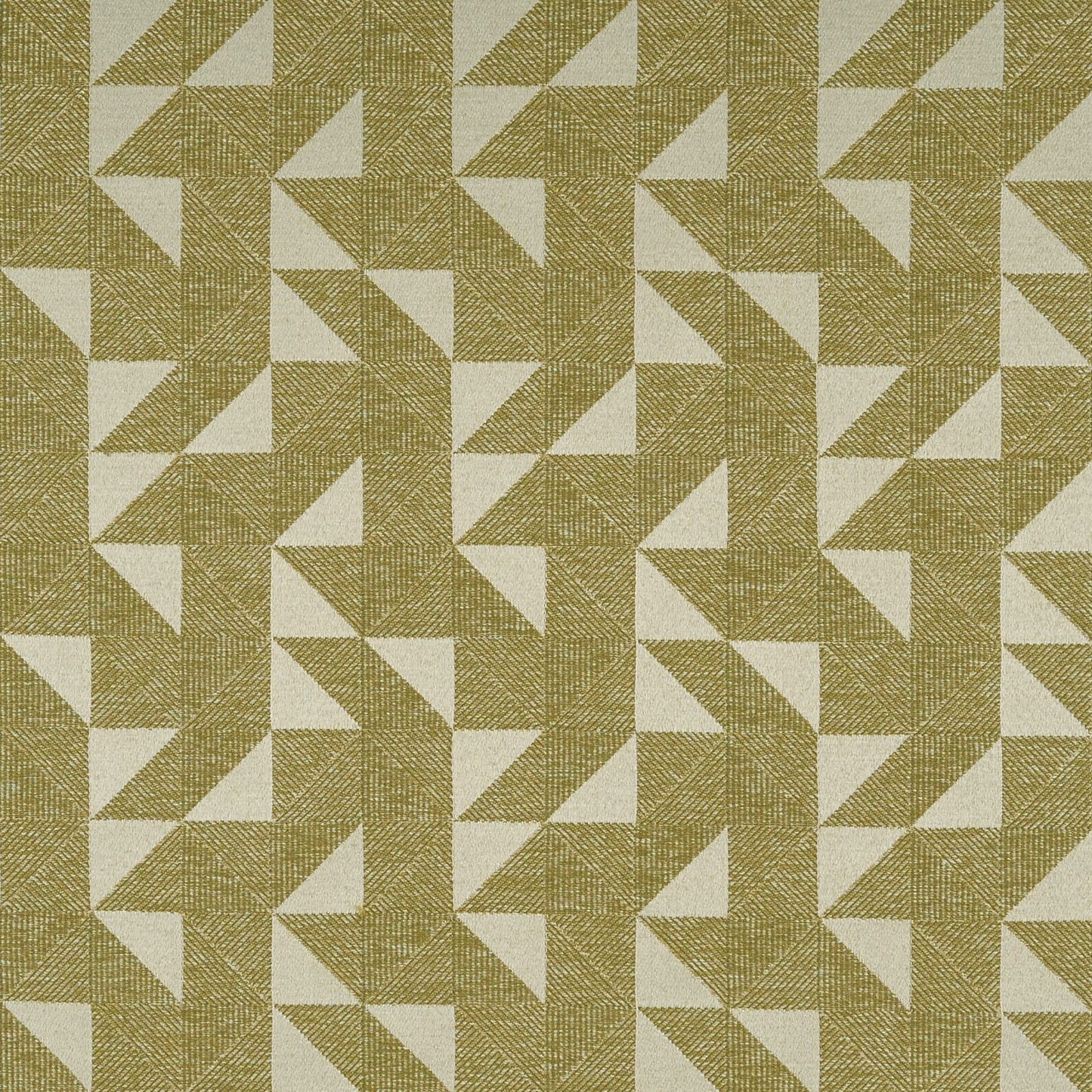 JF Fabrics Crypton AHOY 77 Fabric Geometric Green, Brown  Woven - 8946577 J8911