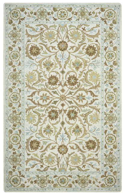 RIZZY HOME RUGS Ashlyn   Traditional 8' Round    - ASHAL2573000408RD