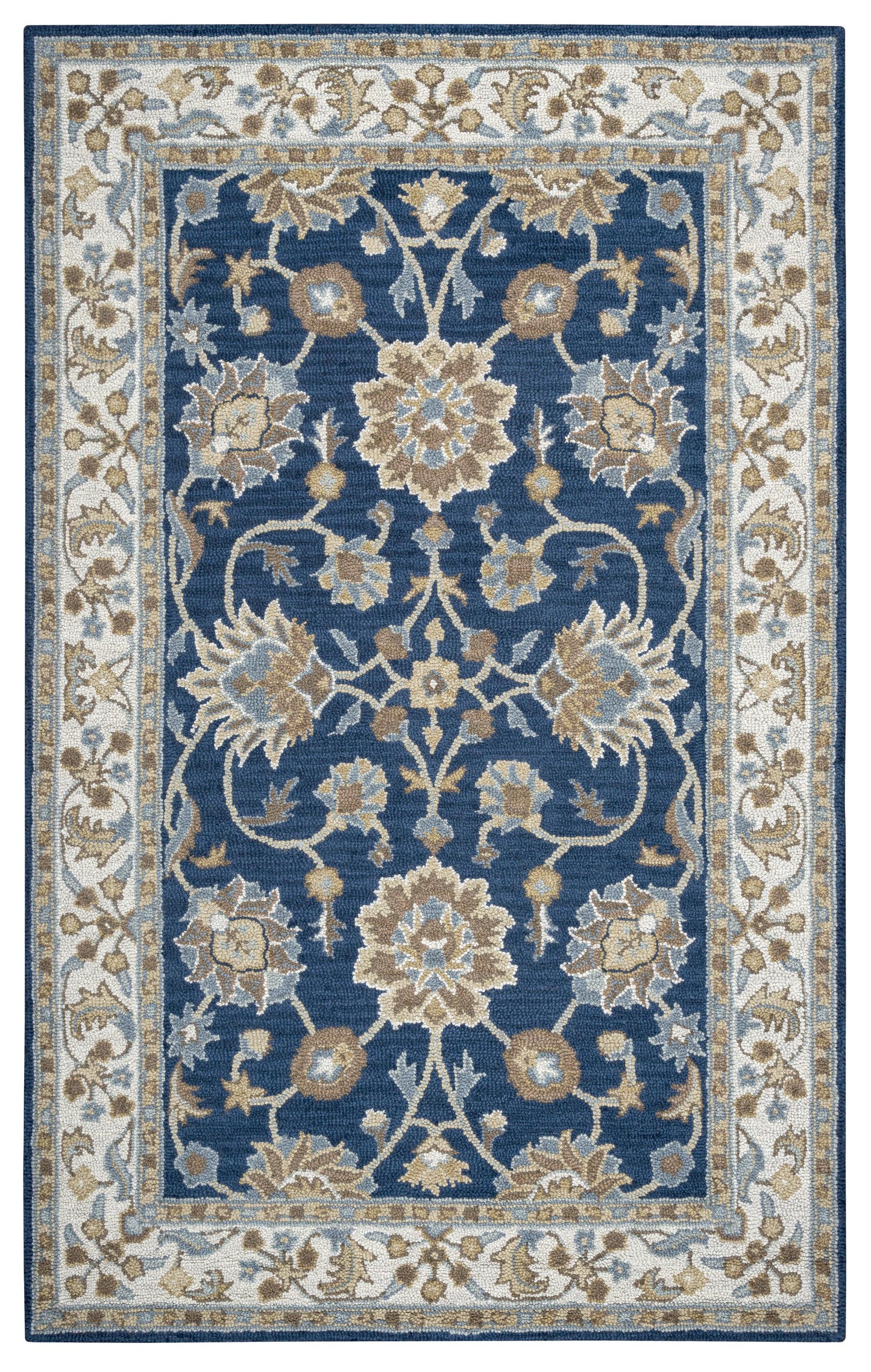 RIZZY HOME RUGS Ashlyn   Traditional 10' Round    - ASHAL2823573710RD