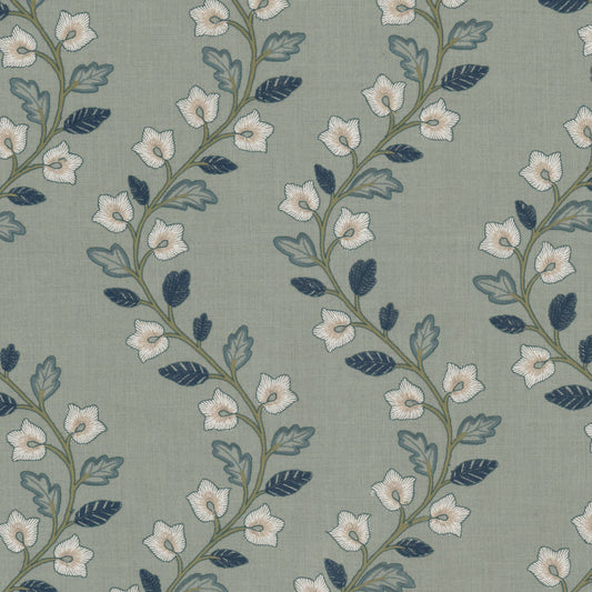 STOUT TEXTILES  MULTIPURPOSE,EMBROIDERIES TRADITIONAL, FLORAL SHORELINE   - ALAK-1