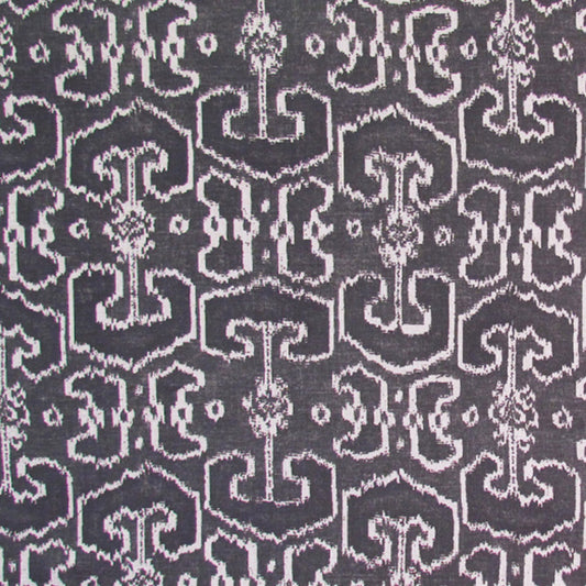 JF Fabrics ALAMO 97 Fabric Transitional,Contemporary,Ikat Black,Creme,Beige,Grey,Silver  Duck, Print - 5073897 J6001