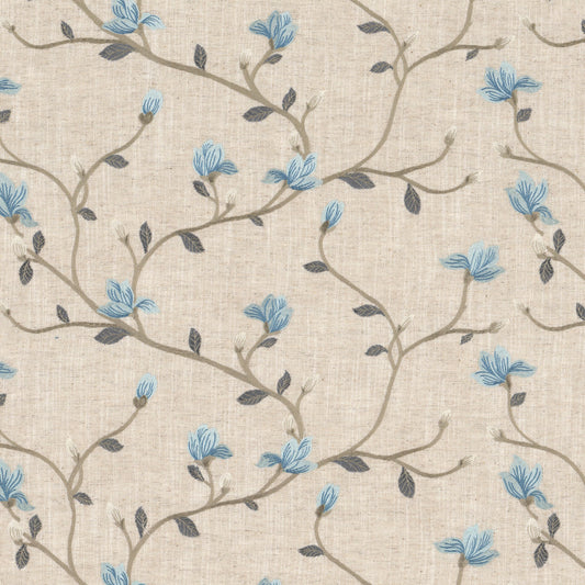 STOUT TEXTILES  MULTIPURPOSE,EMBROIDERIES TRADITIONAL, FLORAL HAZE,POWDER,STARLIGHT   - ALEC-2