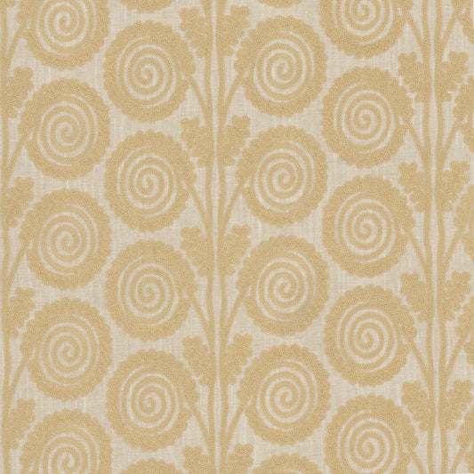 STOUT TEXTILES  MULTIPURPOSE,EMBROIDERIES TRANSITIONAL,, FLORAL WHEAT   - ALLA-2