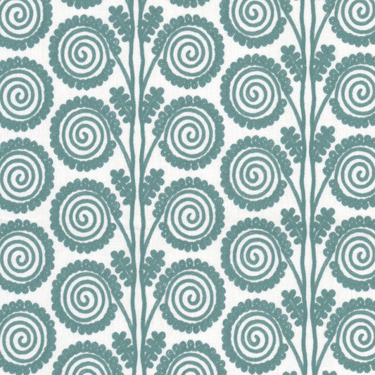 STOUT TEXTILES  MULTIPURPOSE,EMBROIDERIES TRANSITIONAL,, FLORAL GLACIER   - ALLA-4