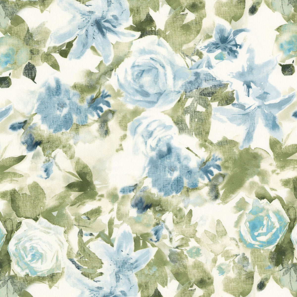 STOUT TEXTILES  MULTIPURPOSE,PRINT TRADITIONAL, FLORAL SEAFOAM,SEAMIST   - ALOR-2