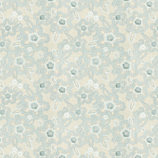 STOUT TEXTILES  MULTIPURPOSE,EMBROIDERIES TRADITIONAL, FLORAL CHAMBRAY   - ALWA-1