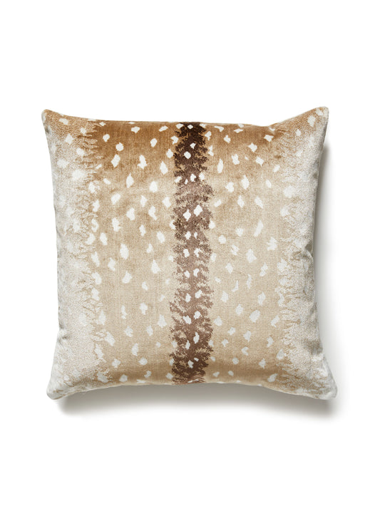 SCALAMANDRE PILLOWS   ANIMAL SKIN 
OMBRE SQUARE    - AL 0003BOHEPILL