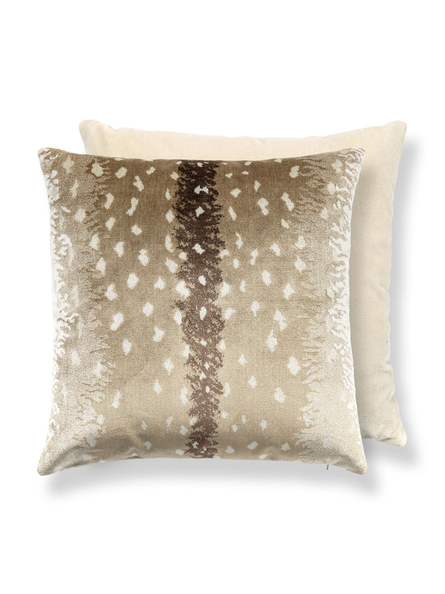 SCALAMANDRE PILLOWS   ANIMAL SKIN 
DOTS / CIRCLES SQUARE    - AL 0003TDDKBOHE