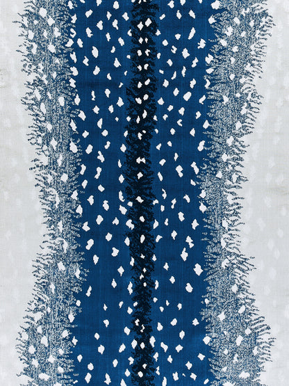 SCALAMANDRE  ANTELOPE FABRIC MIDNIGHT   - AL 0004BOHE NEW SKU # ALBOHE0004
