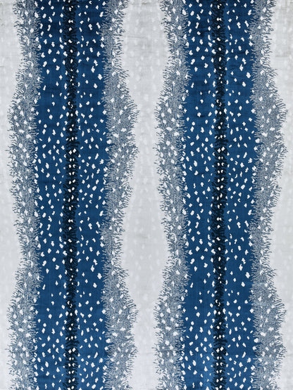 SCALAMANDRE  ANTELOPE FABRIC MIDNIGHT   - AL 0004BOHE NEW SKU # ALBOHE0004