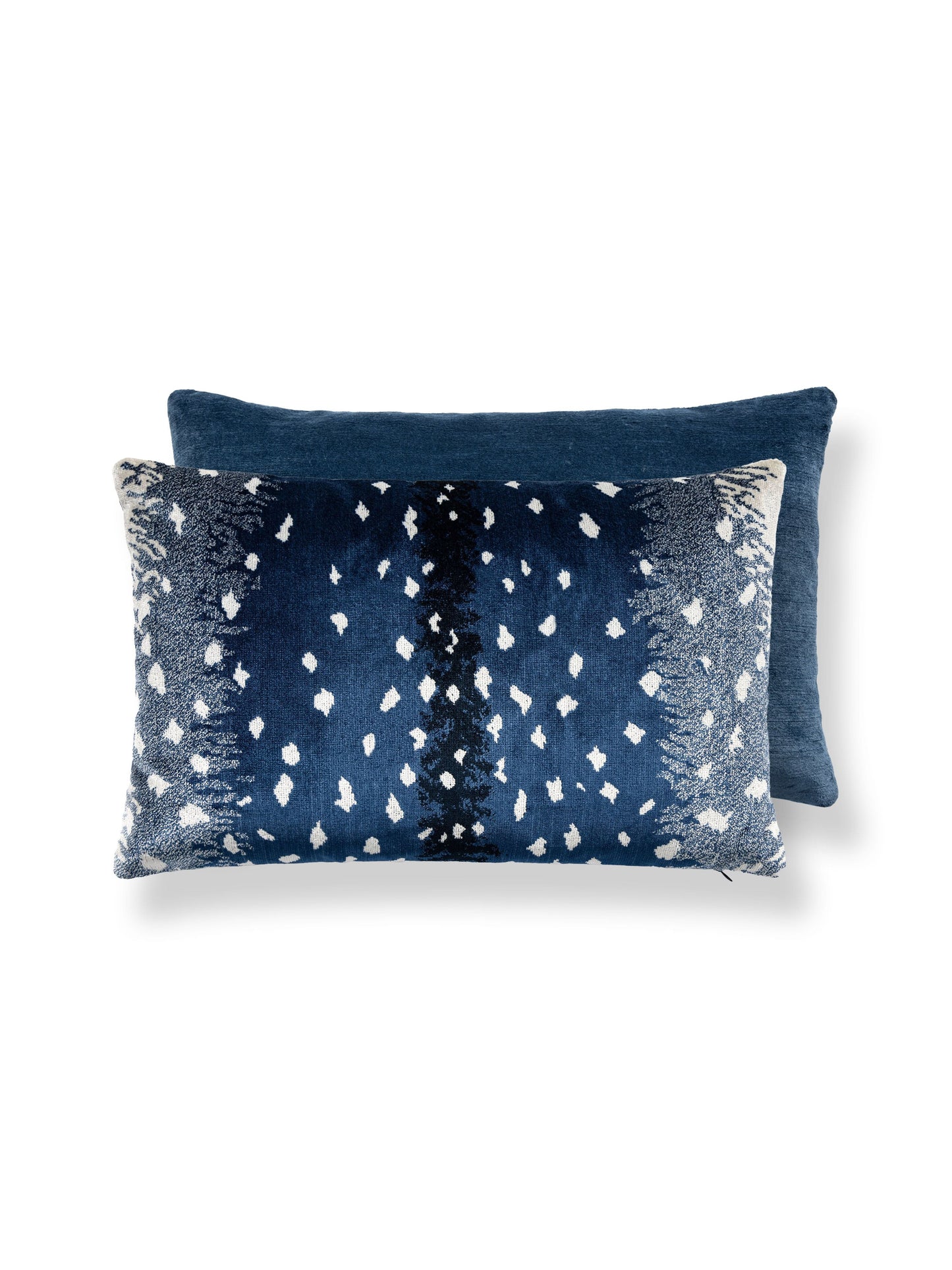 SCALAMANDRE PILLOWS   ANIMAL SKIN 
DOTS / CIRCLES LUMBAR    - AL 0004MBDKBOHE NEW SKU # ALMBDKBOHE0004