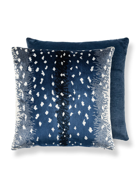 SCALAMANDRE PILLOWS   ANIMAL SKIN 
DOTS / CIRCLES SQUARE    - AL 0004TDDKBOHE