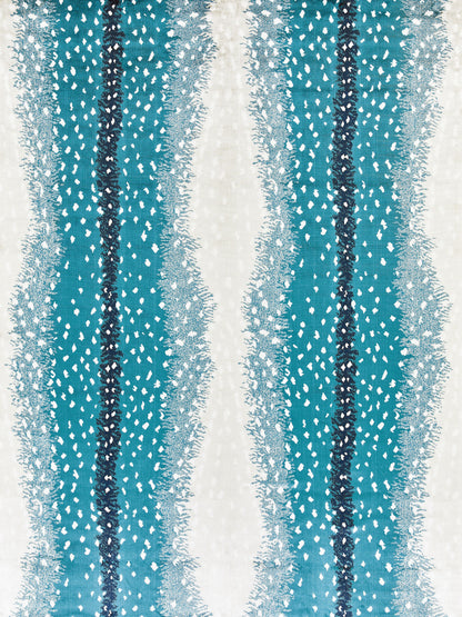 SCALAMANDRE  ANTELOPE FABRIC PEACOCK   - AL 0005BOHE NEW SKU # ALBOHE0005