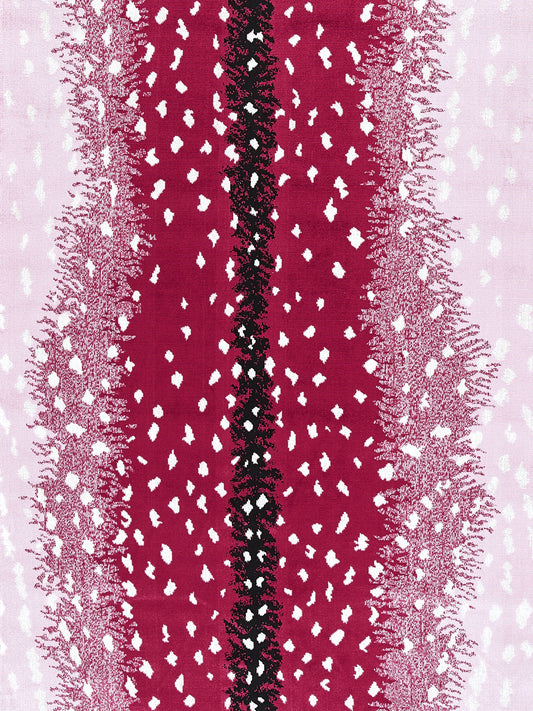 SCALAMANDRE  ANTELOPE FABRIC RASPBERRY   - AL 0006BOHE