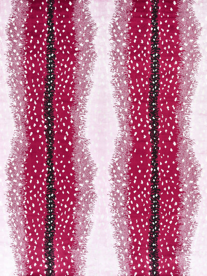 SCALAMANDRE  ANTELOPE FABRIC RASPBERRY   - AL 0006BOHE NEW SKU # ALBOHE0006