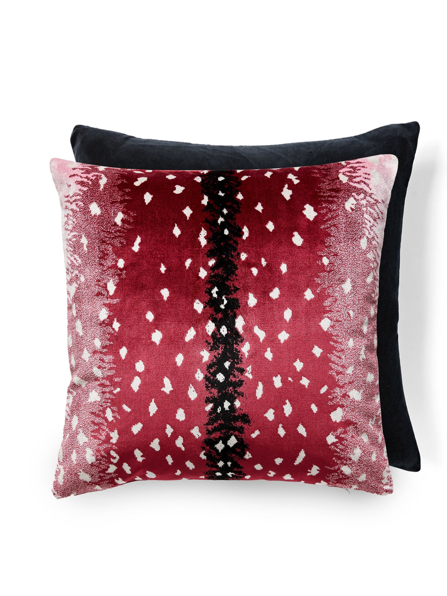 SCALAMANDRE PILLOWS   ANIMAL SKIN 
DOTS / CIRCLES SQUARE    - AL 0006TDDKBOHE NEW SKU # ALTDDKBOHE0006