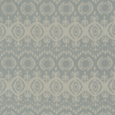 KRAVET COUTURE PRINT IKAT/SOUTHWEST/KILIMS IVORY,SPA,LIGHT BLUE   - AM100290.15.0