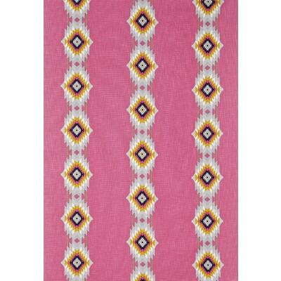 KRAVET COUTURE PRINT IKAT/SOUTHWEST/KILIMS PINK,MULTI,DARK BLUE   - AM100305.517.0