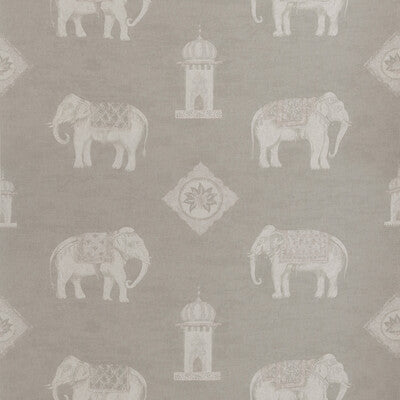 KRAVET COUTURE PRINT NOVELTY GREY,IVORY,SALMON   - AM100315.11.0