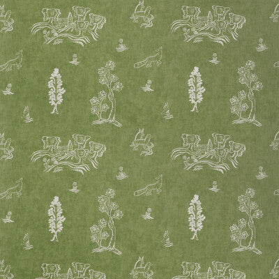 KRAVET COUTURE PRINT NOVELTY GREEN,IVORY,   - AM100318.3.0