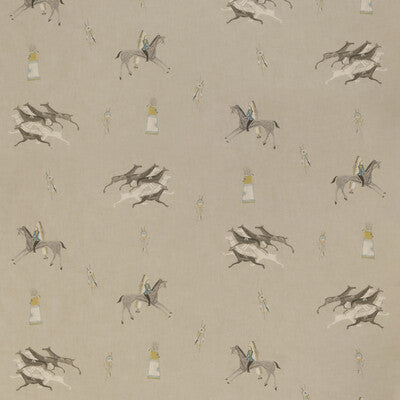 KRAVET COUTURE PRINT NOVELTY BEIGE,GREY,CHARCOAL   - AM100322.11.0