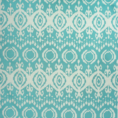 KRAVET COUTURE INDOOR / OUTDOOR IKAT/SOUTHWEST/KILIMS TURQUOISE,TURQUOISE,TEAL   - AM100352.13.0