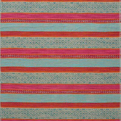 KRAVET COUTURE  STRIPES MULTI,TEAL,RUST   - AM100356.3524.0