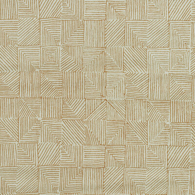 KRAVET COUTURE PRINT GEOMETRIC RUST,BROWN,WHITE   - AM100389.624.0