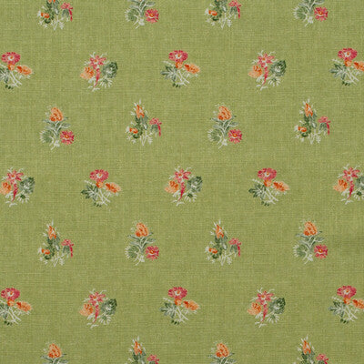 KRAVET COUTURE PRINT  TURQUOISE,PINK,ORANGE   - AM100410.317.0