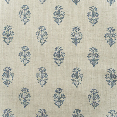 KRAVET COUTURE PRINT BOTANICAL & FLORAL BLUE,IVORY,BLUE   - AM100445.5.0