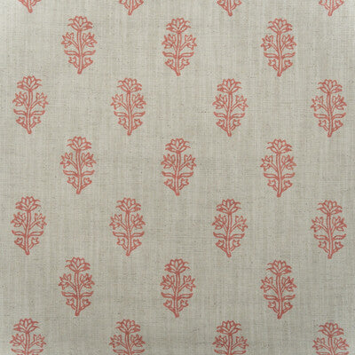 KRAVET COUTURE PRINT BOTANICAL & FLORAL SALMON,IVORY,   - AM100445.7.0