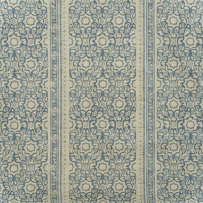 KRAVET COUTURE PRINT STRIPES BLUE,IVORY,   - AM100446.5.0