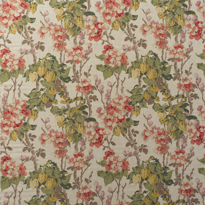 KRAVET COUTURE PRINT BOTANICAL & FLORAL RED,SAGE,RED   - AM100447.1619.0