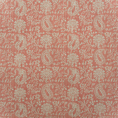 KRAVET COUTURE PRINT PAISLEY SALMON,IVORY,PINK   - AM100450.7.0