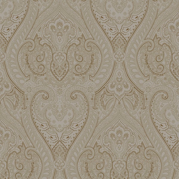 Galerie Wallcoverings Zen Lace  Galerie Wallcoverings  Bronze, Brown   - AM22002-2