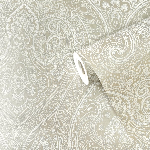 Galerie Wallcoverings Zen Lace  Galerie Wallcoverings  Cream   - AM22002-3