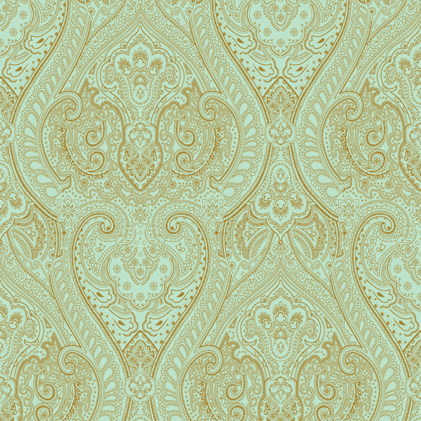 Galerie Wallcoverings Zen Lace  Galerie Wallcoverings  Green   - AM22002-4