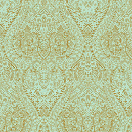 Galerie Wallcoverings Zen Lace  Galerie Wallcoverings  Green   - AM22002-4