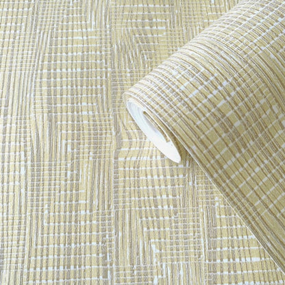 Galerie Wallcoverings Elegance Loose Weave Galerie Wallcoverings  Gold   - AM22003-1