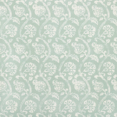 KRAVET BASICS PRINT DAMASK WHITE,GREEN,   - AMBALLA.23.0