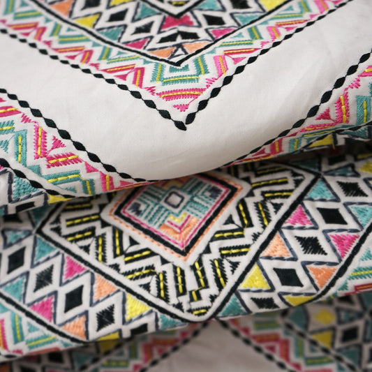 JF Fabrics JF Studio AMICA 43 Fabric Transitional,Contemporary,Diamond,Geometric Multi,Pink  Embroidery,Texture - 7629443 SJ101