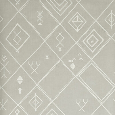 KRAVET COUTURE BERBER PRINT--GLOBAL-GEOMETRIC CHARCOAL   - AMW10071.11.0