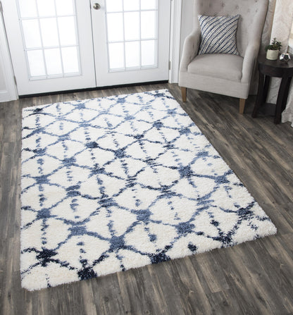 RIZZY HOME RUGS Adana   Shag 8' x 10'    - ADAAN697A07047016