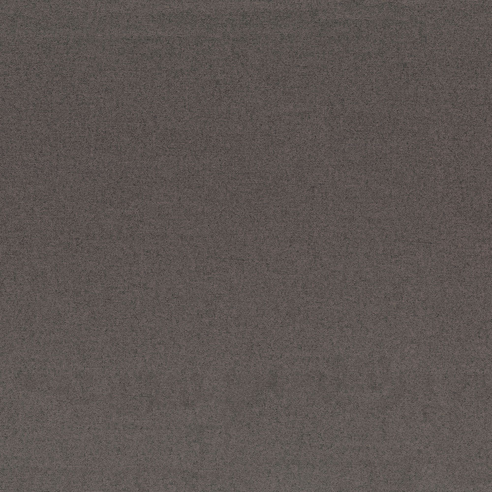 Dark taupe solid fabric swatch with subtle texture.