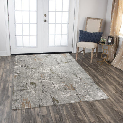 Contemporary rug, 9' x 12'.