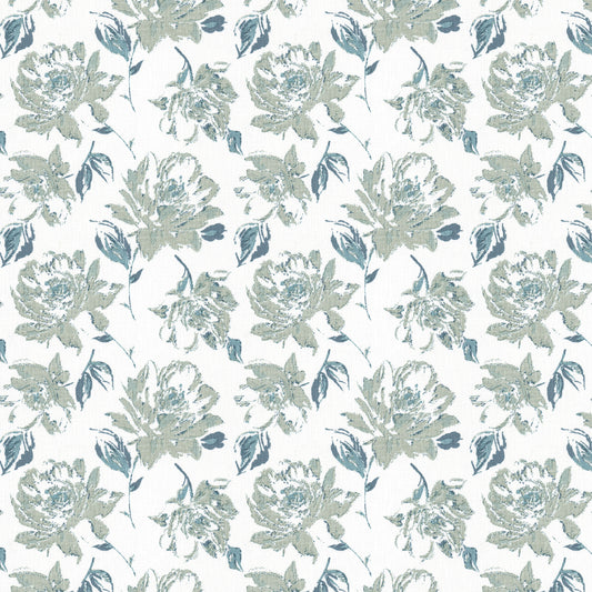 STOUT TEXTILES  MULTIPURPOSE,PRINT TRANSITIONAL,, FLORAL VAPOR   - ANON-2