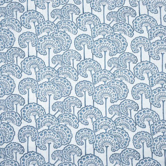 STOUT TEXTILES  MULTIPURPOSE,PRINT TRANSITIONAL,, FLORAL CADET,FEDERAL   - ANVI-1