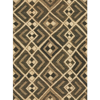 KRAVET DESIGN PRINT IKAT/SOUTHWEST/KILIMS BEIGE,BLACK,   - ANVIL.816.0