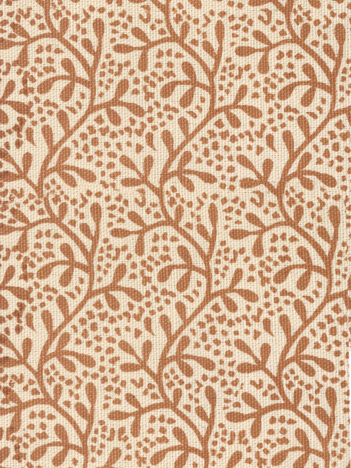 SCALAMANDRE OUTLET  FABRIC CORAL  FABRIC BROWN   - AO 00044000